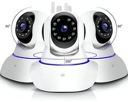 Vyzio - Wifi Camera - Babyfoon Met App - Beveiligingscamera Binnen - Bewakingscamera Voor Binnen - Huisdiercamera - Hondencamera - VISIONSPOT — cadeau in Cadeau-ideeën
