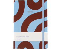 A-Journal - Schoolagenda 2026/2027 - Flow - A4 - harde kaft — cadeau in Kalenders & Planners