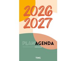 TING schoolagenda 2026-2027 – Slimme planagenda voor middelbare scholieren - Huiswerkplanner — cadeau in Kalenders & Planners