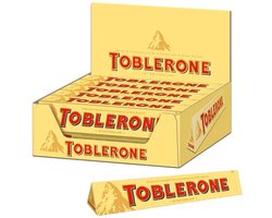 Toblerone Chocoladereep Original Melk 20 x 100g - Chocoladereep of chocoladetablet - Voorraad - Cadeau — cadeau in Cadeau-ideeën