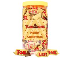 Toblerone Tiny "Merry Christmas" - chocolade kerstcadeau - 500g — cadeau in Eten & Drinken