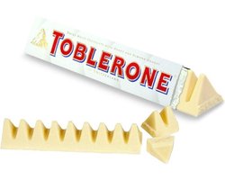 Toblerone wit 100 gr — cadeau in Eten & Drinken