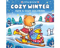 Cozy winter - Coloring Book Cafe — cadeau in Boeken