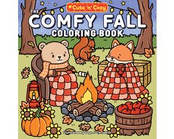 Cute and Cozy-The Comfy Fall Coloring Book — cadeau in Boeken