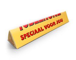 Toblerone Reep "Speciaal voor Jou" - 200 gram Chocolade - Een smakelijk geschenk voor je vriend(in), familie of partner — cadeau in Eten & Drinken