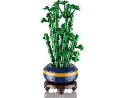 Mould King 24121 Bamboe plantje in vaas bouwset | Botanical flowers collection modelbouw | Kunstbloemen speelgoed bouwpakketten voor volwassenen & kinderen | DIY bloemenpracht planten geschikt voor Lego | Bouwdoos met 375 bouwstenen — cadeau in Wonen & Interieur