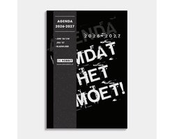 Hobbit - Schoolagenda 2026-2027 - 1 week op 2 pagina's - Harde Kaft - ±A5 (14 x 20,5 cm) - Omdat Het Moet — cadeau in Eten & Drinken