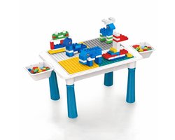 Little Big Adventure - Speeltafel bouwblokken - Met 100 blokken - Geschikt voor Duplo en Lego — cadeau in Spellen & Speelgoed