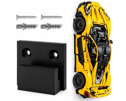 YUOM. Wandhouder geschikt voor LEGO Technic 42143 McLaren P1 Auto – Muurbeugel / Wall Mount – incl. schroeven & pluggen — cadeau in Cadeau-ideeën