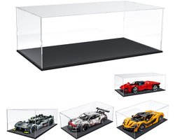 Lego Ferrari Daytona SP3 en McLaren P1 Display Case - Transparante Stofvrije Box — cadeau in Wonen & Interieur