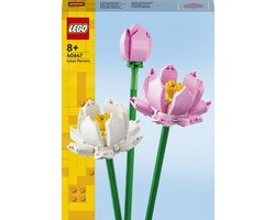 LEGO Iconic Lotusbloemen - Botanical Collection - 40647 — cadeau in Spellen & Speelgoed
