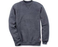 Carhartt K124 Midweight Crewneck Sweatshirt - Original Fit - Carbon Heather - S (valt als maat M) — cadeau in Cadeau-ideeën