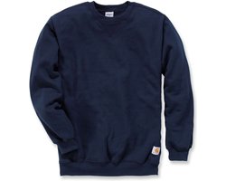 Carhartt K124 Midweight Crewneck Sweatshirt - Original Fit - Navy - M (valt als maat L) — cadeau in Cadeau-ideeën