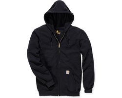 Carhartt K122 Midweight Zip-Front Hooded Sweatshirt - Original Fit - Black - M (valt als L) — cadeau in Mode & Accessoires