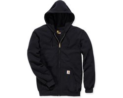 Carhartt K122 Midweight Zip-Front Hooded Sweatshirt - Original Fit - Black - L — cadeau in Mode & Accessoires