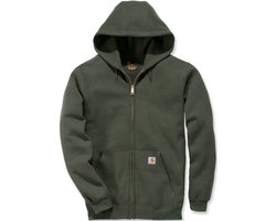 Carhartt Midweight Zip Hooded Sweatshirt Moss Heren L — cadeau in Mode & Accessoires