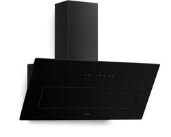 Klarstein SleekAir 90 cm schuine afzuigkap – krachtige afzuiging van 720 m³/u, OxyPure luchtzuiveringssysteem, touchscreenbediening, ledverlichting en energieklasse A+++ — cadeau in Cadeau-ideeën