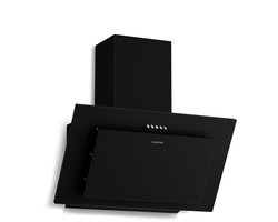 Klarstein Afzuigkap Athena schuine - 60 cm, 404 m³/u luchtstroom, A+++ energieklasse, ledverlichting, 3 snelheden, stil, recirculatie en afzuiging, drukknoppen, koolstoffilter, moderne keukenafzuigkap - 55W - voor Keuken - Dampkap — cadeau in Cadeau-ideeën