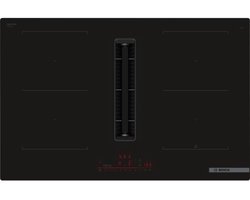 Bosch PVQ811H26E - Inbouw elektrische kookplaat - Inductie - 4 branders - 7400w zwart - Geïntegreerde afzuiging — cadeau in Cadeau-ideeën