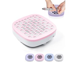 Nagelstofafzuiger - Nail Dust Collector - Afstofzuiger - Stofzuiger Voor Nail Salon - Met filterpapier - Laag Geluidsniveau - Mini Draagbaar - Elektrische nagelstofzuiger - Tafelafzuiging - Manicure/Pedicure Handen en Voeten - NagelAfzuiger - Roze — cadeau in Cadeau-ideeën