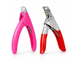 Guardian Beauty Nageltip Knipper - Voor Kunstnagels - 2 Stuks - Roestvrij Staal - Perfecte Nagelverzorging — cadeau in Cadeau-ideeën