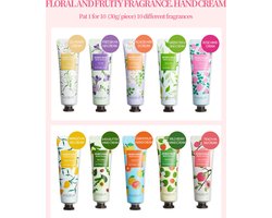 10 Handcreme - Handcreme set - Hand creme - Tegen droge handen — cadeau in Verzorging