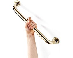 Badkamer Handgreep - Veiligheidshandvat Steun - Veiligheid Verhogen - Massief Messing - 30 cm - Goud — cadeau in Cadeau-ideeën