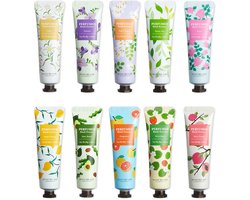 10 Handcreme - Handcreme set - Hand creme - Tegen droge handen — cadeau in Verzorging