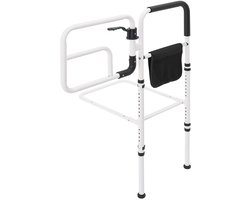 Bedsteun - Met Opbergtas - Steun - Handgreep - Bedsteun/Bedbeugel - Bedsteun Ouderen - Verstelbaar Handvat - Praktische Bedbeugel voor Ouderen om uit Bed te komen - Steun en Mobiliteitshulpmiddel voor Meer Onafhankelijkheid — cadeau in Cadeau-ideeën