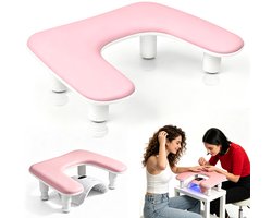 Nagel Armsteun - Armsteun Voor Nagelstyliste - Manicure Handkussen - Nagelsteun Polssteun - Verstelbaar Hoogte - Zacht Kussen - Ergonomisch - Voor Salon en Thuis - Ermindert Handvermoeidheid — cadeau in Cadeau-ideeën