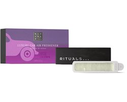 Rituals - Auto Parfum - 2x Auto Luchtverfrisser Refills 3 gram + 1x Houten Houder voor Luchtverfrisser - Ritual of Yozakura - Rijke bloemige geur - Autoparfum - Car Perfume - Refill - Navulling — cadeau in Verzorging