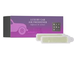 Rituals - Navulling Auto Parfum - 2x Auto Luchtverfrisser Navullingen 3 gram - Ritual of Yozakura - Rijke bloemige geur - Alleen Navulling - Houten houder niet inbegrepen - Alleen 2x Refill - Autoparfum - Car Perfume — cadeau in Cadeau-ideeën