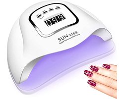 Krachtige - 150 Watt UV LED lamp nagels - 45 Leds Nagellamp - Wit — cadeau in Verzorging