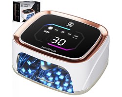 Beeperfect® Draadloze UV Lamp Gelnagels - Nagellamp - Nagellamp UV Led - Nageldroger - 36W High-Performance Leds - Reflecterende binnenkant - Rose Goud — cadeau in Verzorging
