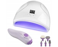 UV Lamp Gelnagels - 80 Watt - LED Nagellamp - Nageldroger - LED Lamp Nagels - Nageldrogerset - LED UV Lamp - 12W - Inclusief Frees — cadeau in Verzorging
