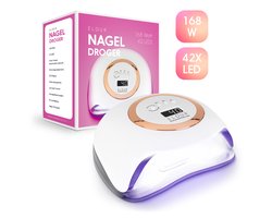 Eldur® Nageldroger - Nagellamp 168W - Gelnagels - UV Lamp Nagels - Led Lamp Nagels - Gellak Lamp — cadeau in Verzorging