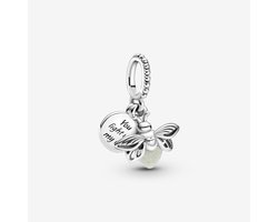 Fler® | 925 Sterling Zilver Bedel | Vuurvliegje | Past op populaire bedel armbanden (standaard-3mm) | Bedels Charms Beads — cadeau in Sieraden