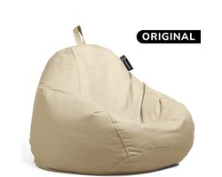 Casacomfy Pear Original - Zitzak Kind & Volwassenen - Binnen & Buiten - Waterbestendig - Beige — cadeau in Wonen & Interieur