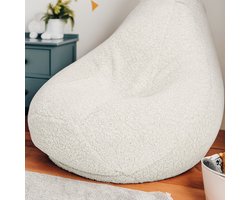 Luxe Teddy Zitzakstoel van BobbelHome – Comfortabel en Stijlvol voor Woonkamer en Slaapkamer — cadeau in Wonen & Interieur