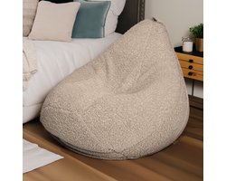 Luxe Teddy Zitzakstoel van BobbelHome – Comfortabel en Stijlvol voor Woonkamer en Slaapkamer — cadeau in Wonen & Interieur
