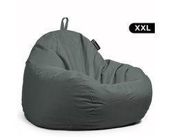 Casacomfy Pear XXL - Complete Grote Zitzak Volwassenen - Binnen & Buiten - Waterafstotend - Antraciet — cadeau in Wonen & Interieur