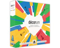 Décorum - Bordspel - Samen Decoreren & Verborgen Informatie - Engelstalig - Floodgate Games — cadeau in Spellen & Speelgoed