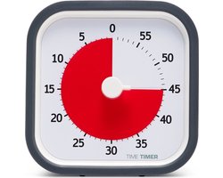 Time Timer® - MOD - kleur Charcoal/grijs - 60 Minuten Visuele Timer — cadeau in Cadeau-ideeën