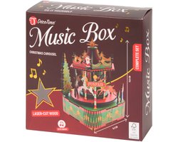 Muziekdoos - DécoTime maak je eigen muziekdoos - Met muziek - Draait rond — cadeau in Hobby