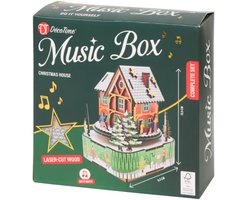 Muziekdoos - DécoTime maak je eigen muziekdoos - Met muziek - Draait rond — cadeau in Hobby