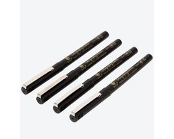 DecoTime Calligraphy Set – 4 Handlettering Markers – Rose Gold Kleur – 2.0 / 3.5 / 5.0 mm + Fineliner — cadeau in Hobby