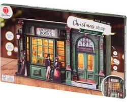 DecoTime Creëer je Eigen Antieke Kerstwinkel - Kerst - Maak je eigen winkel - modelbouwpakket — cadeau in Hobby