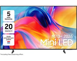 Samsung UE55M74H - 55 inch - 4K MiniLED - 2026 + 3 jaar extra garantie - Smart TV — cadeau in Elektronica