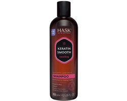 Hask Shampoo Keratin Smoothing Shampoo - Collageen boost - Versterkt haar - Vrij van parabenen — cadeau in Cadeau-ideeën