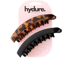 Hydure Bananenklem - 80's Style - Banana clip - Haarklem - Haarclip - 2 stuks — cadeau in Mode & Accessoires